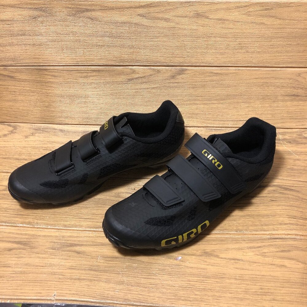 Giro Ranger Black Cascade green men biking shoes, 13